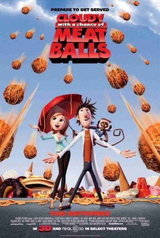 دانلود انیمیشن Cloudy with a Chance of Meatballs 2009